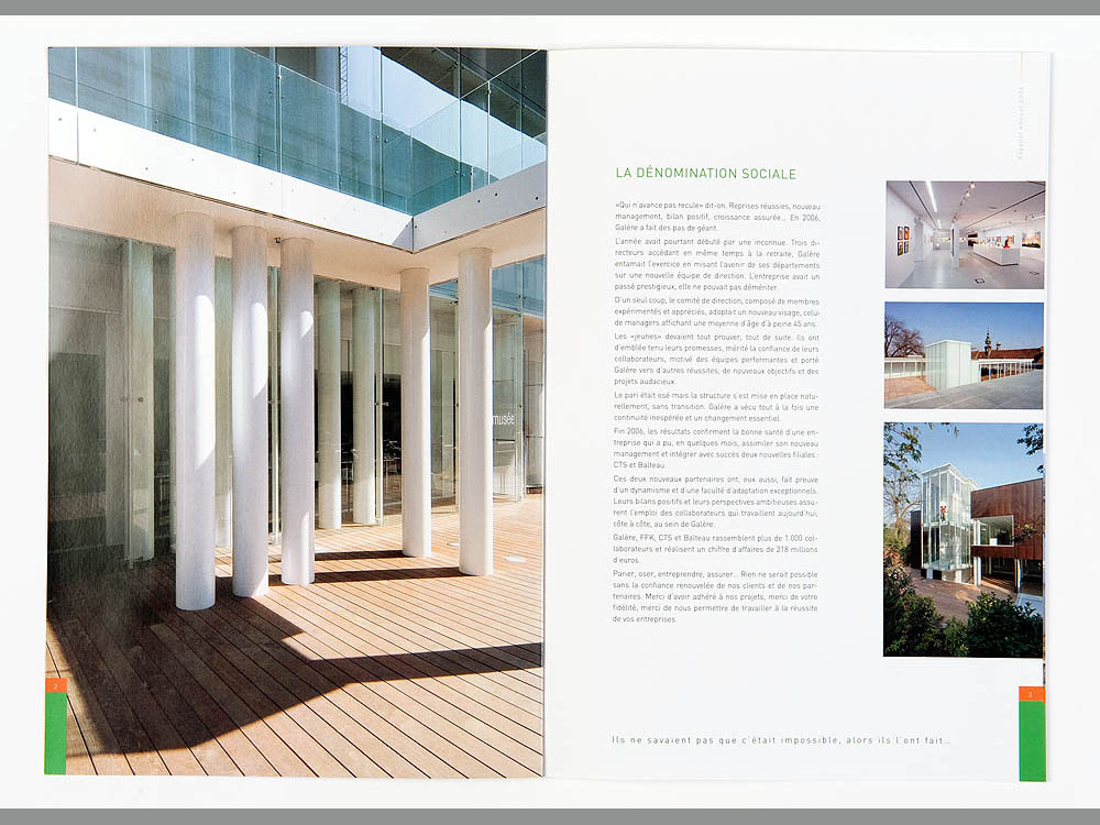 Galère rapport annuel 2006